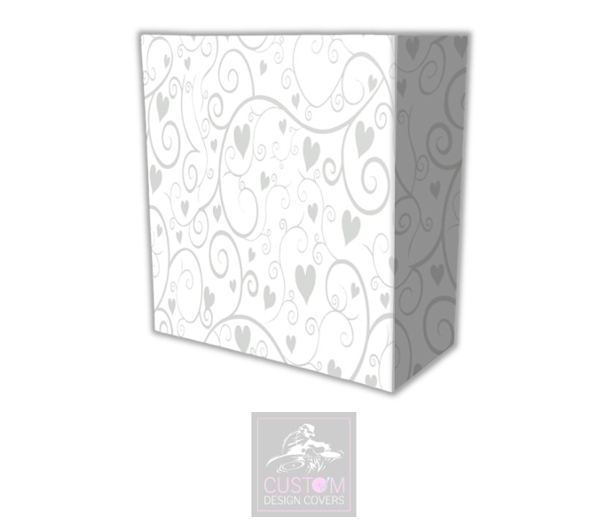 Hearts & Vines Lycra DJ Booth Cover