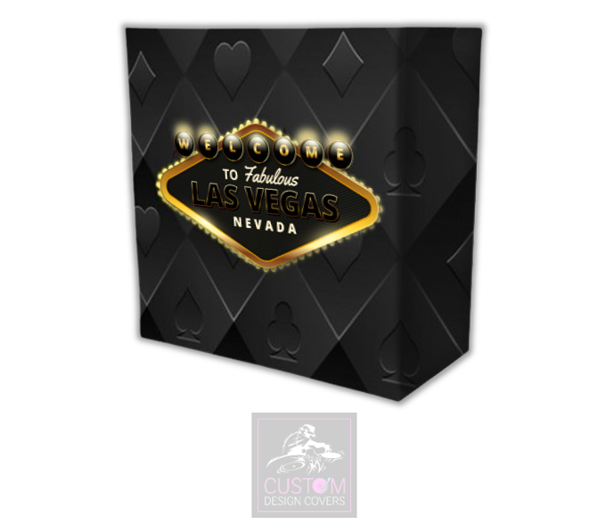 Welcome To Las Vegas Lycra DJ Booth Cover