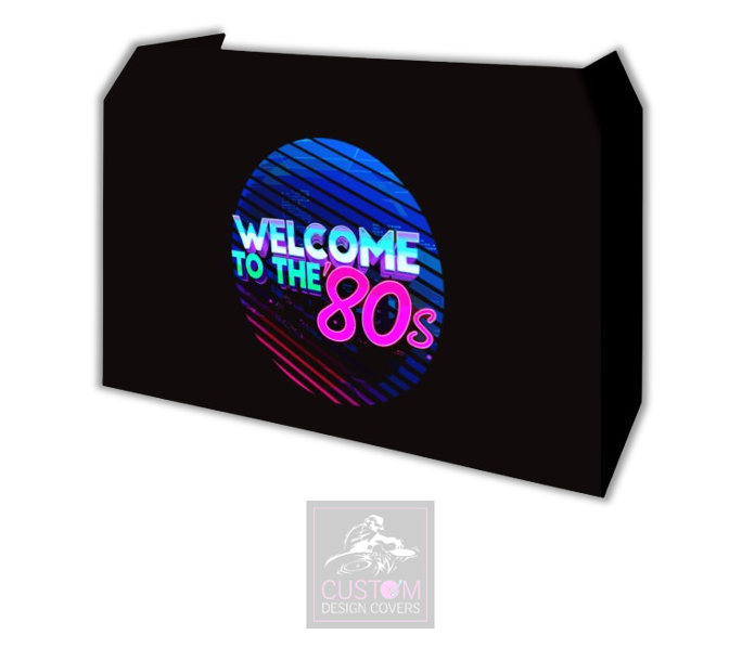 Welcome To The 80's Lycra DJ Booth Cover