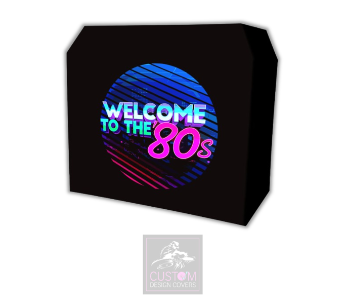 Welcome To The 80's Lycra DJ Booth Cover