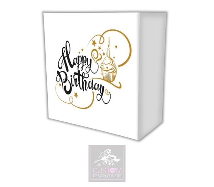 Happy Birthday Lycra DJ Booth Covers