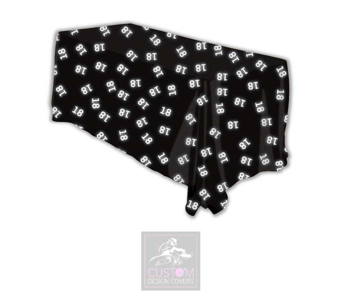 White Age Rectangle Table Cover
