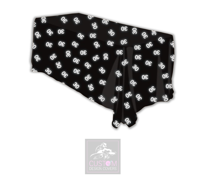 White Age Rectangle Table Cover