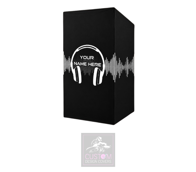 Headphones Custom DJ Lycra Booth Cover