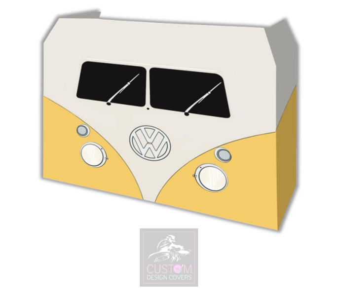 Yellow VW Camper DJ Covers (PACKAGE BUNDLE)