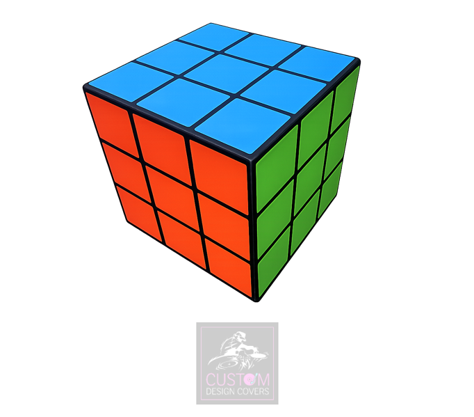 Rubik’s Cube Cover Set 100x100cm-Event Props