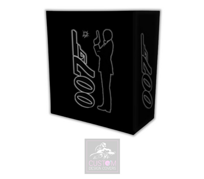 007 Secret Agent DJ Lycra DJ Booth Covers