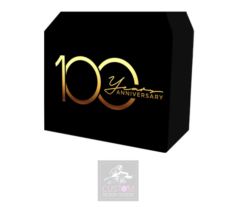 100 Years Anniversary Lycra DJ Booth Cover