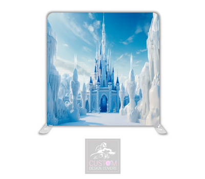 Castle Lycra Pillowcase Backdrop Cover