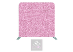 Pink Glitter Lycra Pillowcase Backdrop Cover (DOUBLE SIDED)