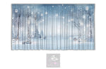 Christmas Scene Backdrop Curtain