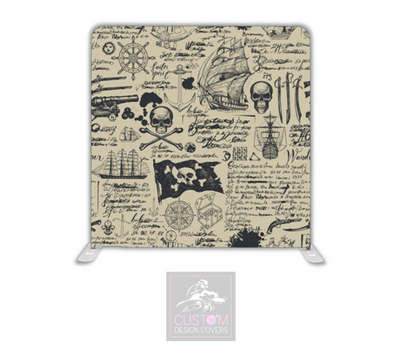 Pirate Lycra Pillowcase Backdrop Cover (DOUBLE SIDED)
