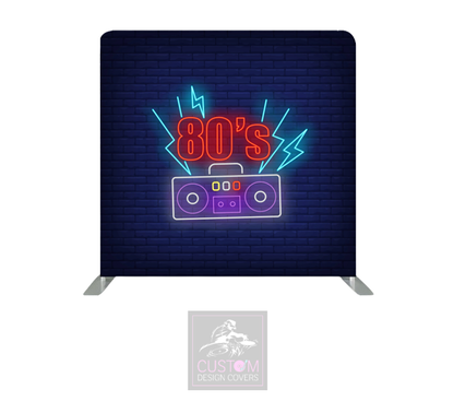 80's Lycra Pillowcase Backdrop Cover