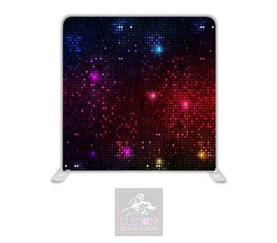 Abstract Disco Lycra Pillowcase Backdrop Cover (DOUBLE SIDED)