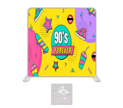 90's Lycra Pillowcase Backdrop Cover