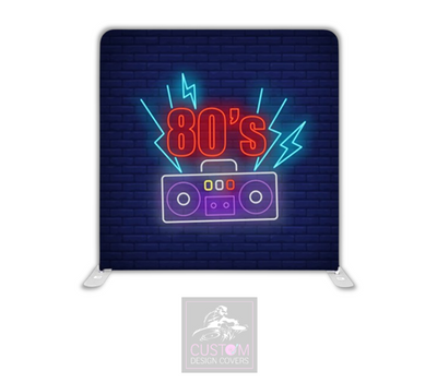 80's Lycra Pillowcase Backdrop Cover (DOUBLE SIDED)