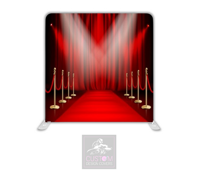Red Carpet Lycra Pillowcase Backdrop Cover