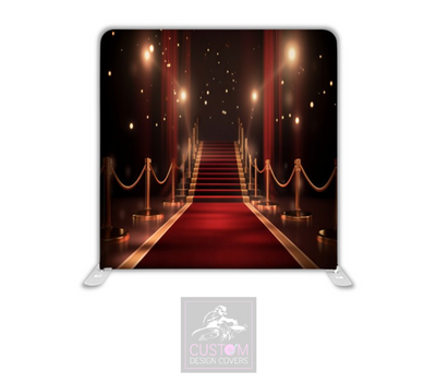 Red Carpet Lycra Pillowcase Backdrop Cover