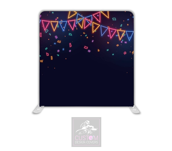 Celebrate Lycra Pillowcase Backdrop Cover (DOUBLE SIDED)