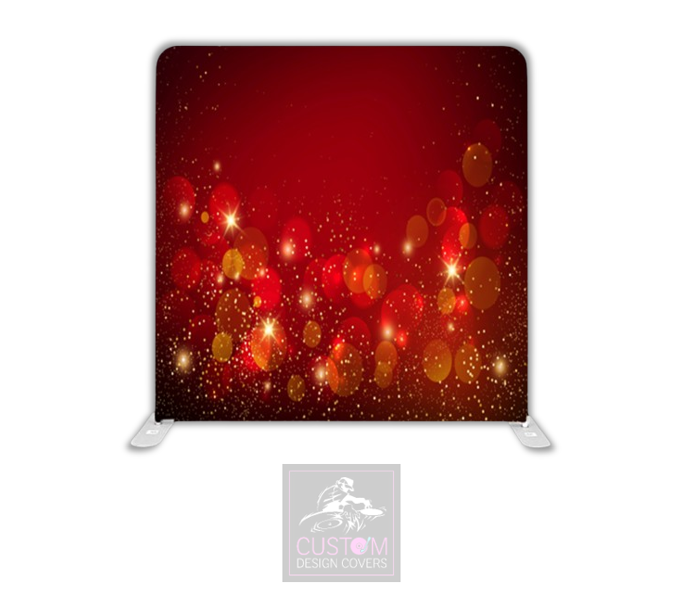 Red Sparkle Pillowcase Backdrop Cover (DOUBLE SIDED)