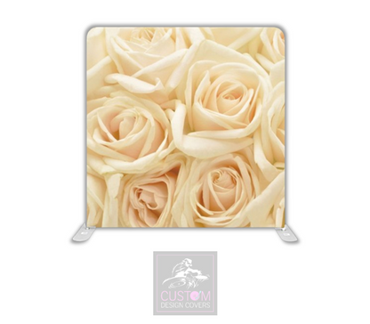 Flower Wall Lycra Pillowcase Backdrop Cover