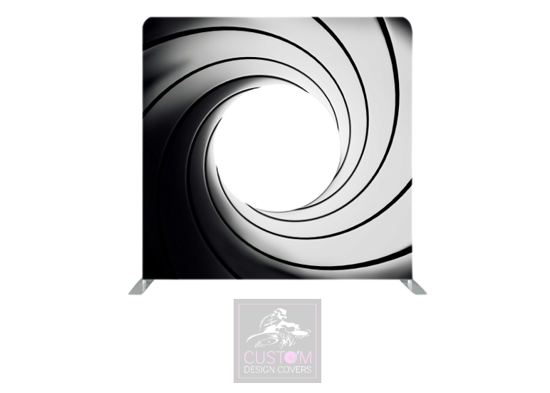 Tunnel Vision Lycra Pillowcase Backdrop Cover (DOUBLE SIDED)