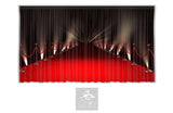 Red Carpet Backdrop Curtain