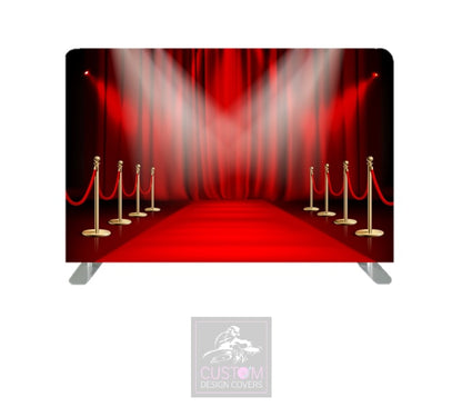 Red Carpet Lycra Pillowcase Backdrop Cover