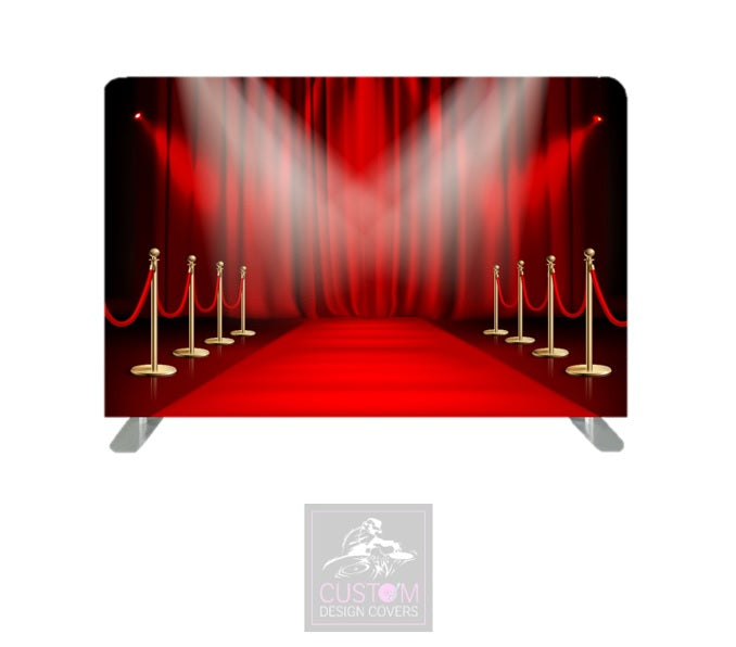 Red Carpet Lycra Pillowcase Backdrop Cover (DOUBLE SIDED)