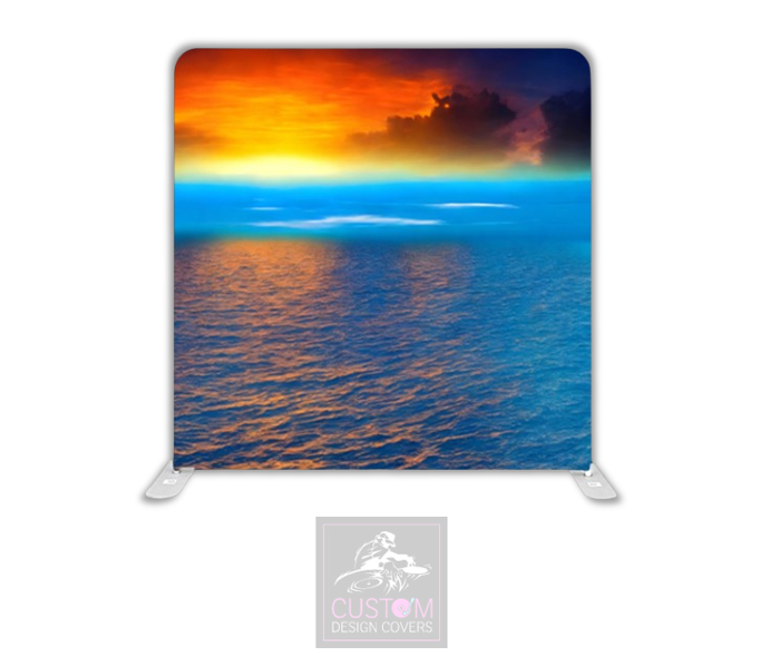 Sunset Pillowcase Backdrop Cover