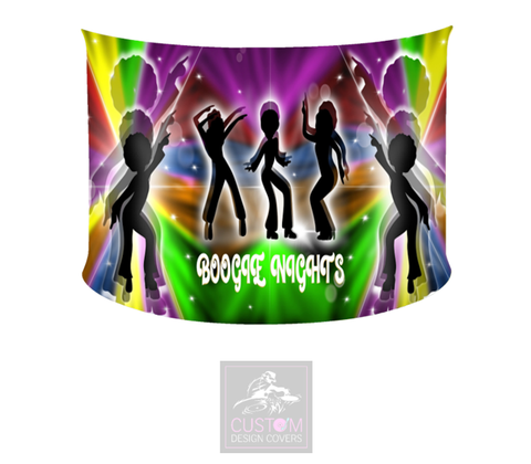 BOOGIE NIGHTS LYCRA DJ BOOTH COVER *SINGLE SIDED*