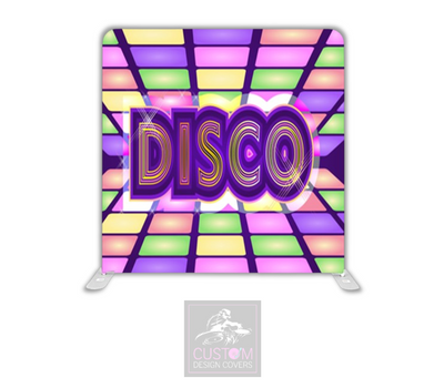 Retro Disco Pillowcase Backdrop Cover