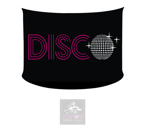 D.I.S.C.O Lycra DJ Booth Cover *SINGLE SIDED*