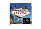 Welcome To Las Vegas Lycra Pillowcase Backdrop Cover (DOUBLE SIDED)