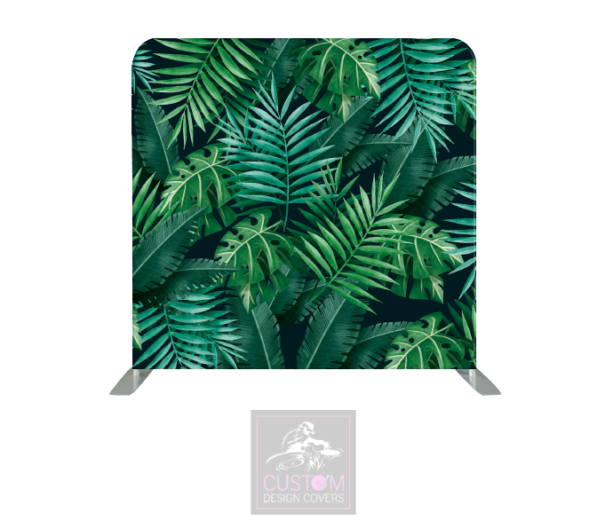 Leaves Lycra Pillowcase Backdrop Cover (DOUBLE SIDED)