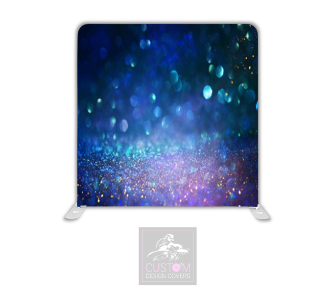 Abstract Glitter Pillowcase Backdrop Cover