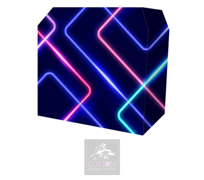 Neon Effect DJ Booth Cover - MKII