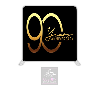 90th Anniversary Pillowcase Backdrop Cover
