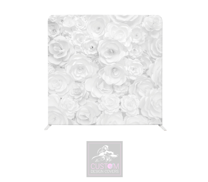 Flower Wall Lycra Pillowcase Backdrop Cover (DOUBLE SIDED)