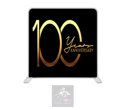 100th Anniversary Pillowcase Backdrop Cover