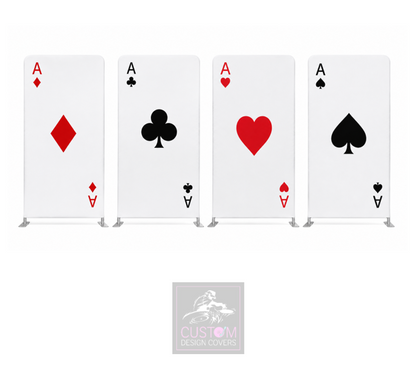 4 Aces Lycra Display Banner Covers