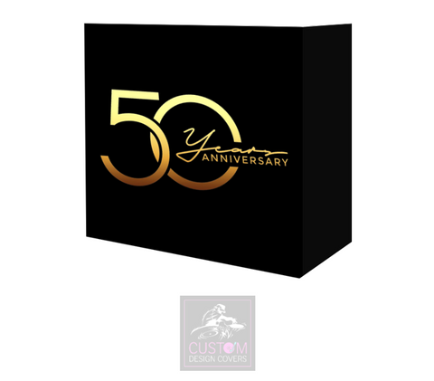 50 Years Anniversary Lycra DJ Booth Cover