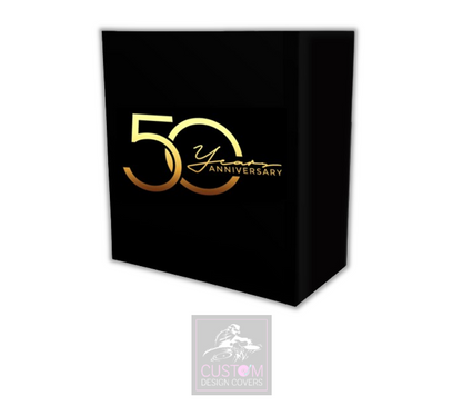 50 Years Anniversary Lycra DJ Booth Cover