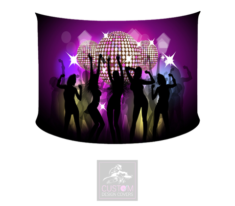 Party People Lycra DJ Booth Cover *SINGLE SIDED*