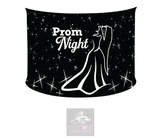 PROM NIGHT LYCRA DJ BOOTH COVER *SINGLE SIDED*