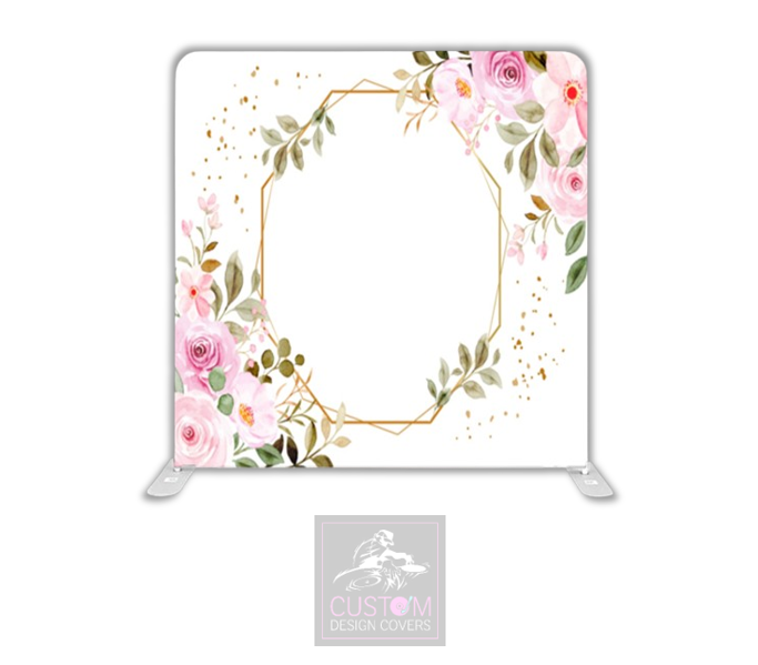 Floral Pillowcase Backdrop Cover