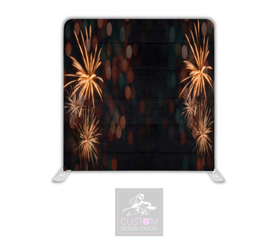 Sparklers Lycra Pillowcase Backdrop Cover (DOUBLE SIDED)