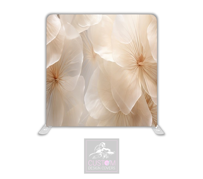 Flowers Pillowcase Backdrop Cover