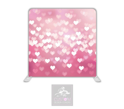 Hearts Pillowcase Backdrop Cover (DOUBLE SIDED)