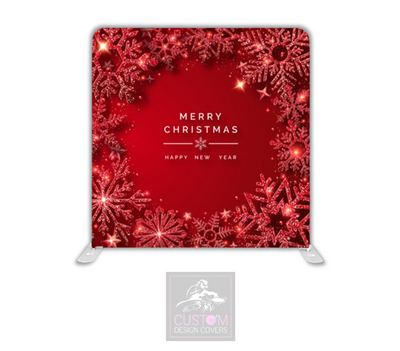 Merry Christmas Lycra Pillowcase Backdrop Cover (DOUBLE SIDED)